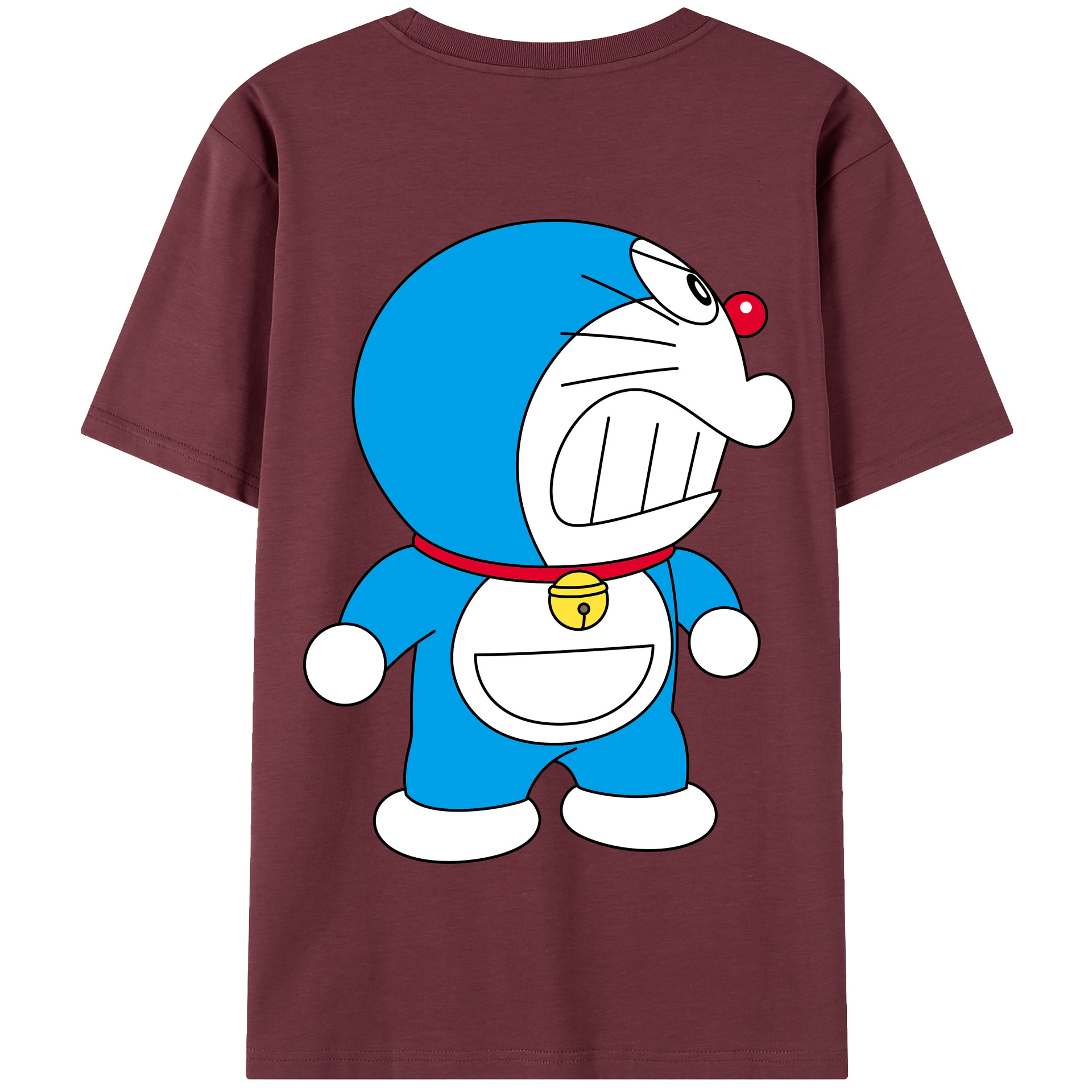 （画像用） ドラえもん Doraemon 綿100％半袖Tシャツ（背面プリント）